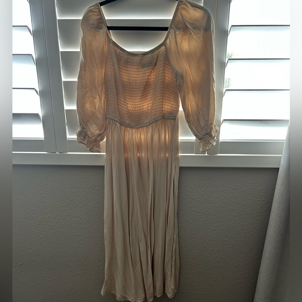 Elegant Cream Dress